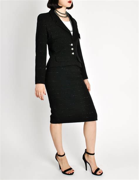 chic chanel suit|vintage Chanel suits for women.